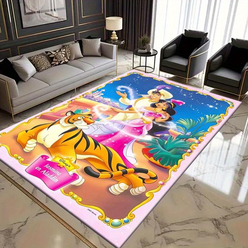 

1pc Aladdin Themed Area Rug, Non-Slip Door Mat for Home Entrance, Bedroom, Bathroom, Anti-Slip Floor Mat 60cm by 90cm