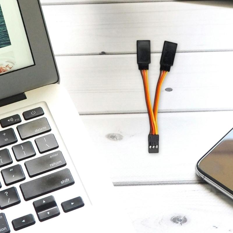 Pack of 5 30Core Short Servo Y Connectors Cables 5cm for Servo JR Futabas Helicopter Remote Controls Devices