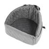 Dog Booster Seat Water Resistant Elevated Pet Car Seat High Density Sponge Filling Detachable Dog