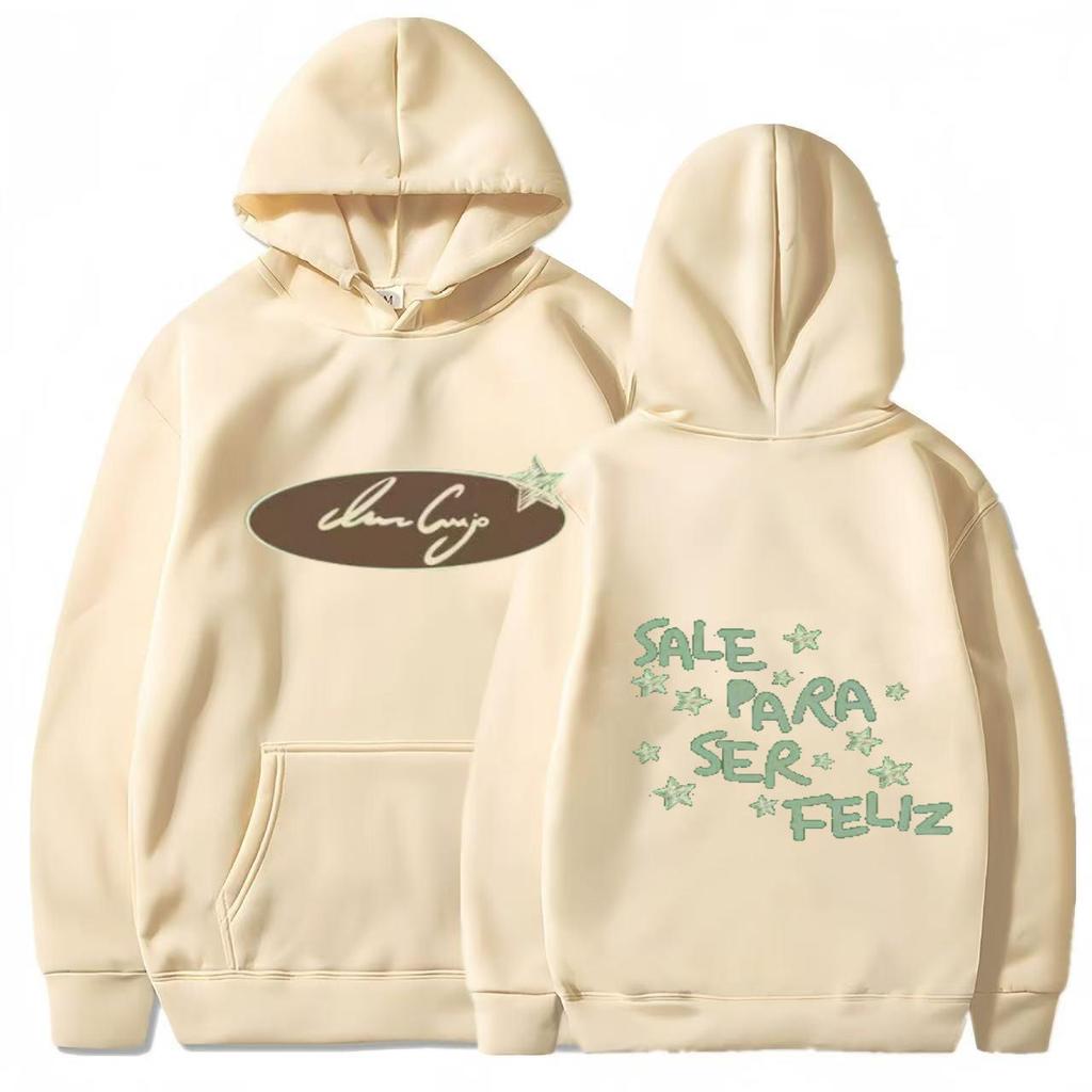 2025 American-Style Star Print Hooded Sweatshirt - Casual, Loose Fit for Autumn and Winter