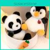 Fox Rabbit Panda Penguin Plush Toy Collection Filling Childrens Playtime Comfort