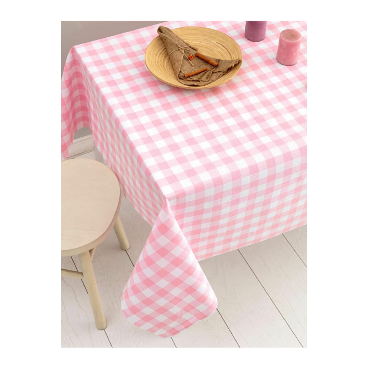 

Рожева скатертина та скатертина для пікніка 170 x 170