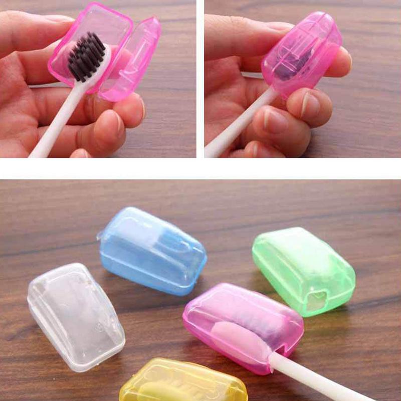 Portable Toothbrush Head Cover Holder Health Germproof Toothbrushes Hair Protector Travel Camping Tooth Brush Dustproof Cap Case