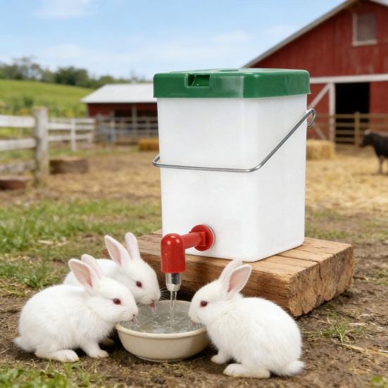 Królik Butelka na Wodę do Klatki Dozownik Wody dla Małych Zwierząt Butelka na Wodę Niekapiąca