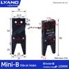 Pneumatic Mini Grippers: A/B/C/E Robot Arm Clamps for Injection Molding (J1060/J1080).