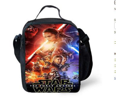 Lunch Bag, Primary And Secondary School Students Meal Bag, Animation Cartoon Shoulder Bag, Satchel, Men'S Backpack Customization