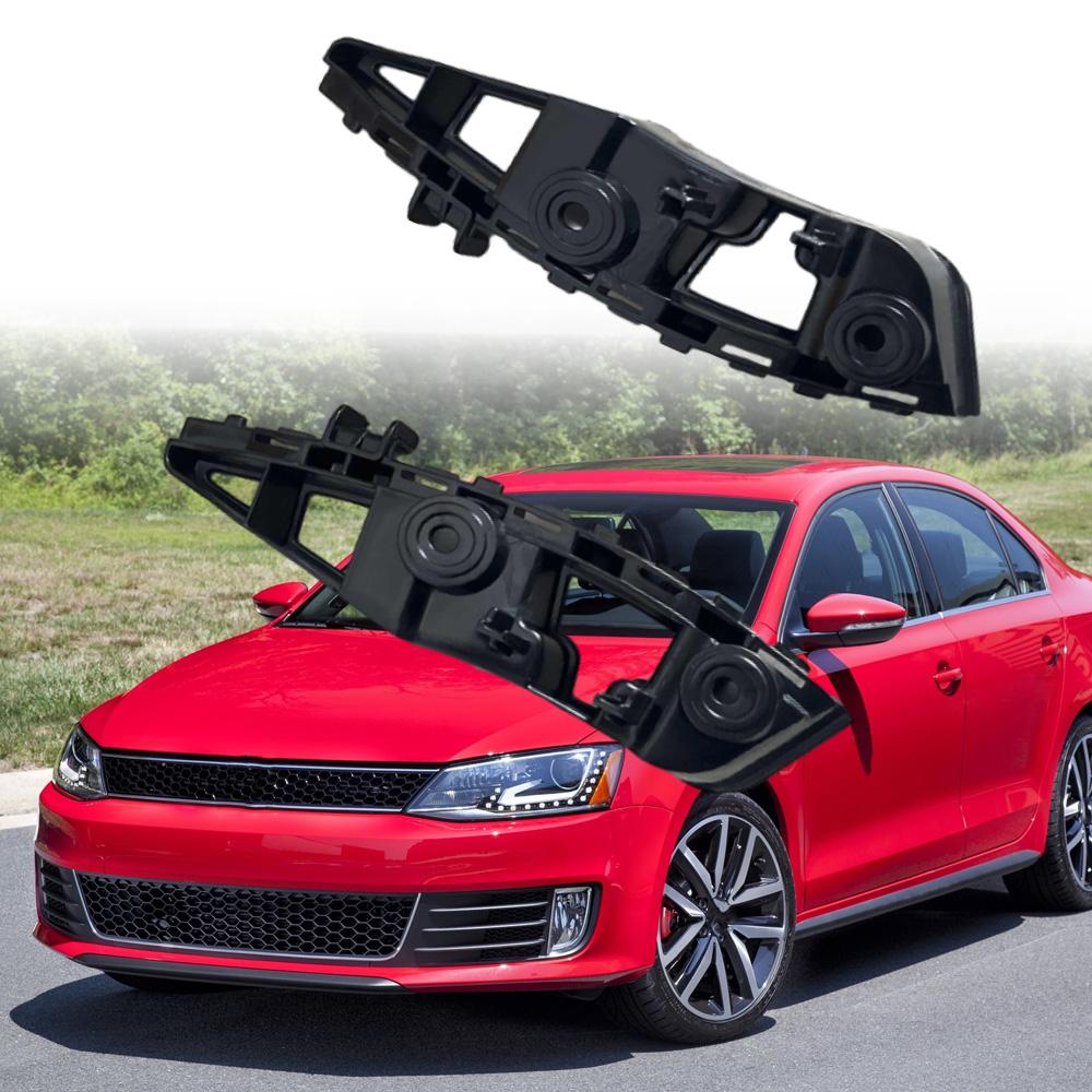 1 Pair Car Front Bumper Support Brackets Guide Left Right For Volkswagen VW Jetta 2015 2016 2017 2018 5C6807183A 5C6807184A