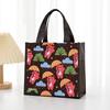 Cartoon Thickened Square Bento Lunch Bag for Kids