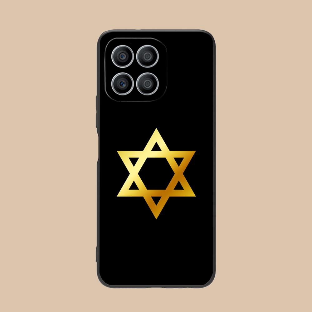 

Чехол для мобильного телефона Звезда Давида для Honor 90 80 70 60 50 30 20 10 9 8 7 Pro S SE Lite 5G Цветной Печатный Чехол Роскошный Honor 8