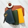 Faux Leather Placemats Double-Sided Color Square Design Home Decor Kitchen Dining Table Placemats Heat Resistant Pad