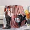 1 Pezzo Coperta in Flanella con Stampa Cartone Animato, Alta Qualità Confortevole per Tutte le Stagioni, Decorazione per la Casa, Calore e Comfort, Perfetta per Regalo di Natale Compleanno