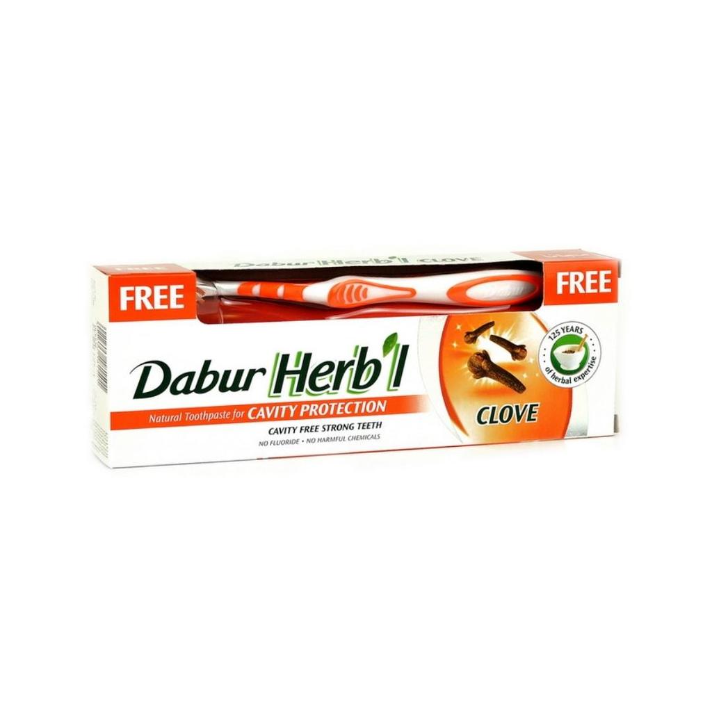 HERB`L Clove Toothpaste + Toothbrush