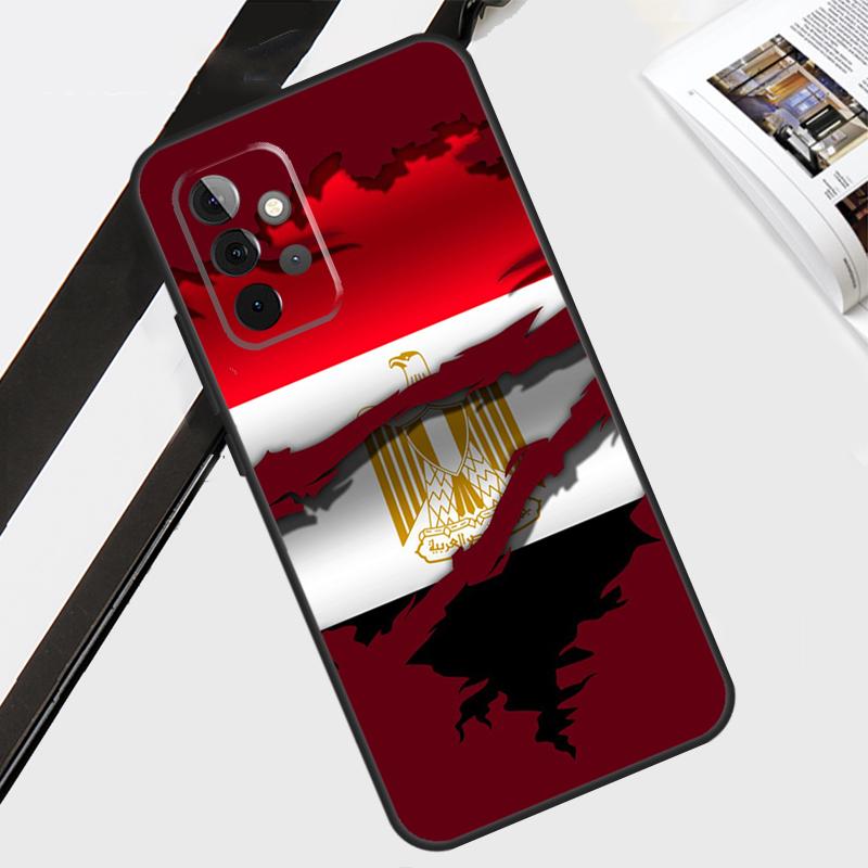 Egypt Flag For Samsung Galaxy A34 A54 A14 A53 A13 A33 A23 A73 A51 A71 A12 A22 A32 A52 Case Cover