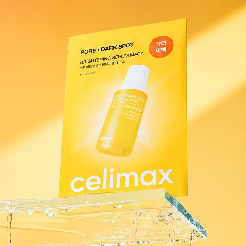 CELIMAX Pore+ Dark Spot Brightening Serum Mask 27g*10EA