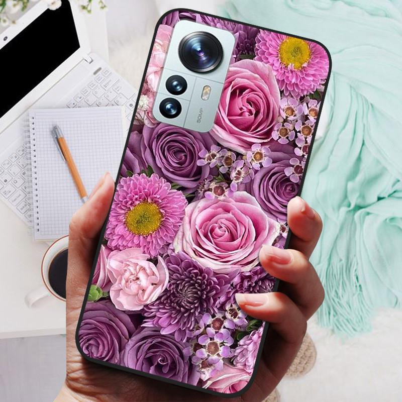 For Xiaomi 12 Pro Case Soft TPU Silicone Phone Covers for Xiaomi 12X 12 X 12Pro 5G Case Bumper Shockproof Coque Xiaomi12 Cover