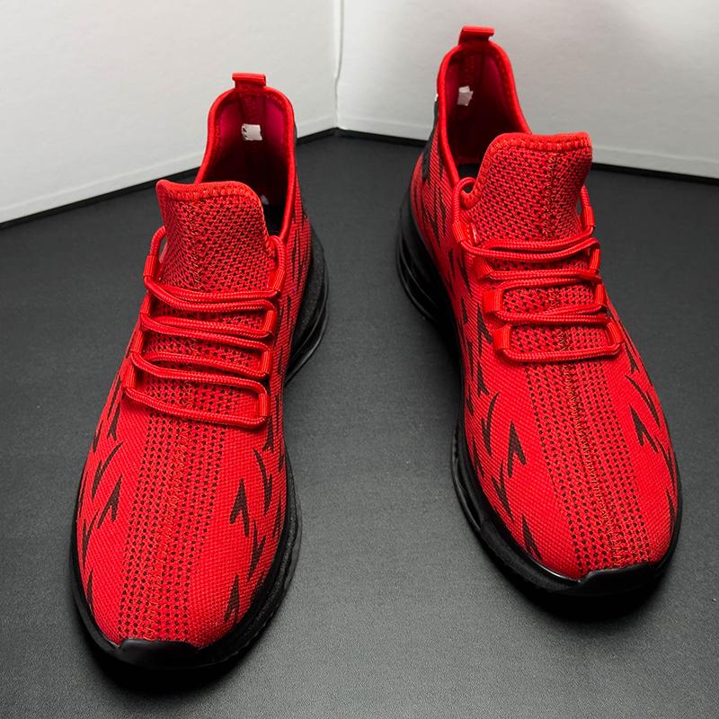 Men'S Sneakers New Casual Four Season Fashion Thick Sole Anti Slip Versatile Outdoor Comfortable Breathable Casual Sports Shoes