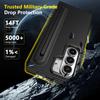 Lens Stand Phone Case For Samsung Galaxy Z Fold 7 6 5 Fold7 Z Fold6 Cover With S Pen Slot Stylus Tempered Glass Screen Protector