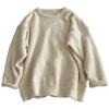2025 Winter Women’s Chic Korean-Style Round Neck Knitted Pullover Sweater