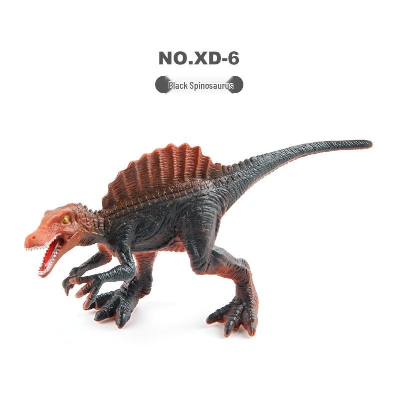 Deinonychus Red Bull Dragon Dinosaur Model - Static Display