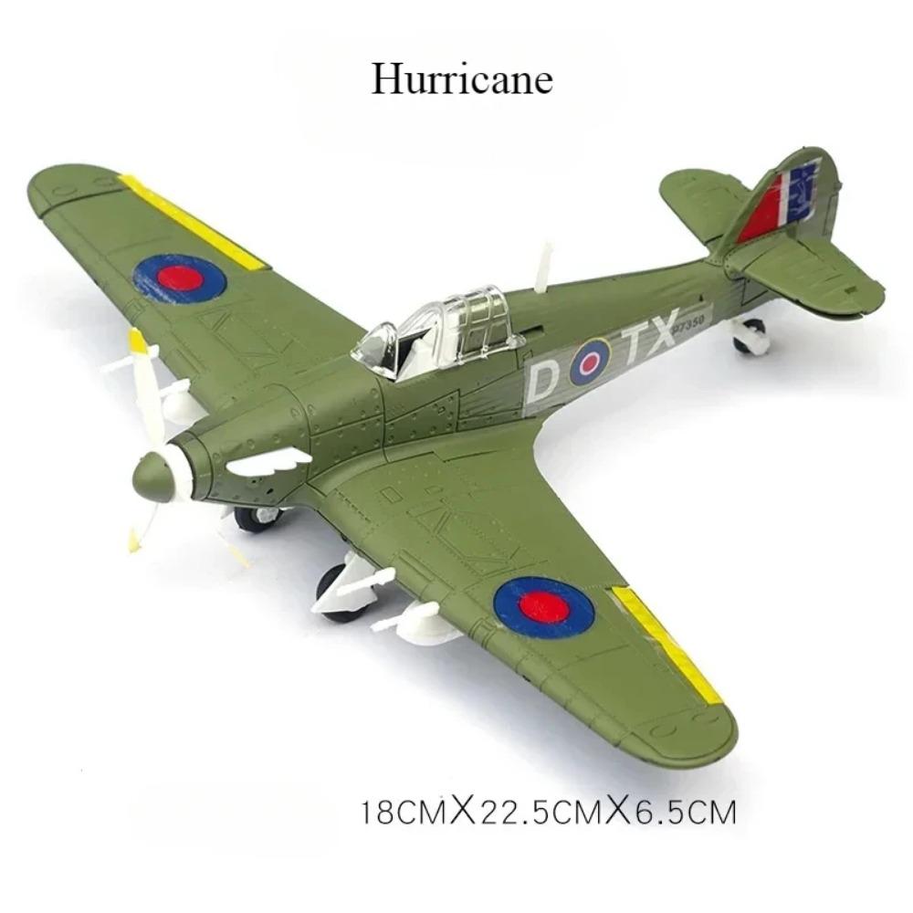 1/48 WWII Americký Corsair Mustang Britský Spitfire Hurricane Německý BF109 Stíhací letoun Plastová Sestavitelná Stavebnice Modelu Letadla Hračka
