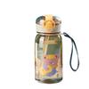 400ml Kids Water Sippy Cup With Straw Cartoon Water Bottles Outdoor Portable Drink Bottle Children's Lovely Cup Leakproof Water Adult Bounce Cup