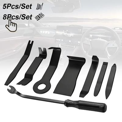 1/8 Stück Universelles Auto-Zierleisten-Entfernungswerkzeug-Set Anwendbar DVD-Reparaturwerkzeug Armaturenbrett-Entfernungswerkzeug Innenverkleidungs-Entferner-Set