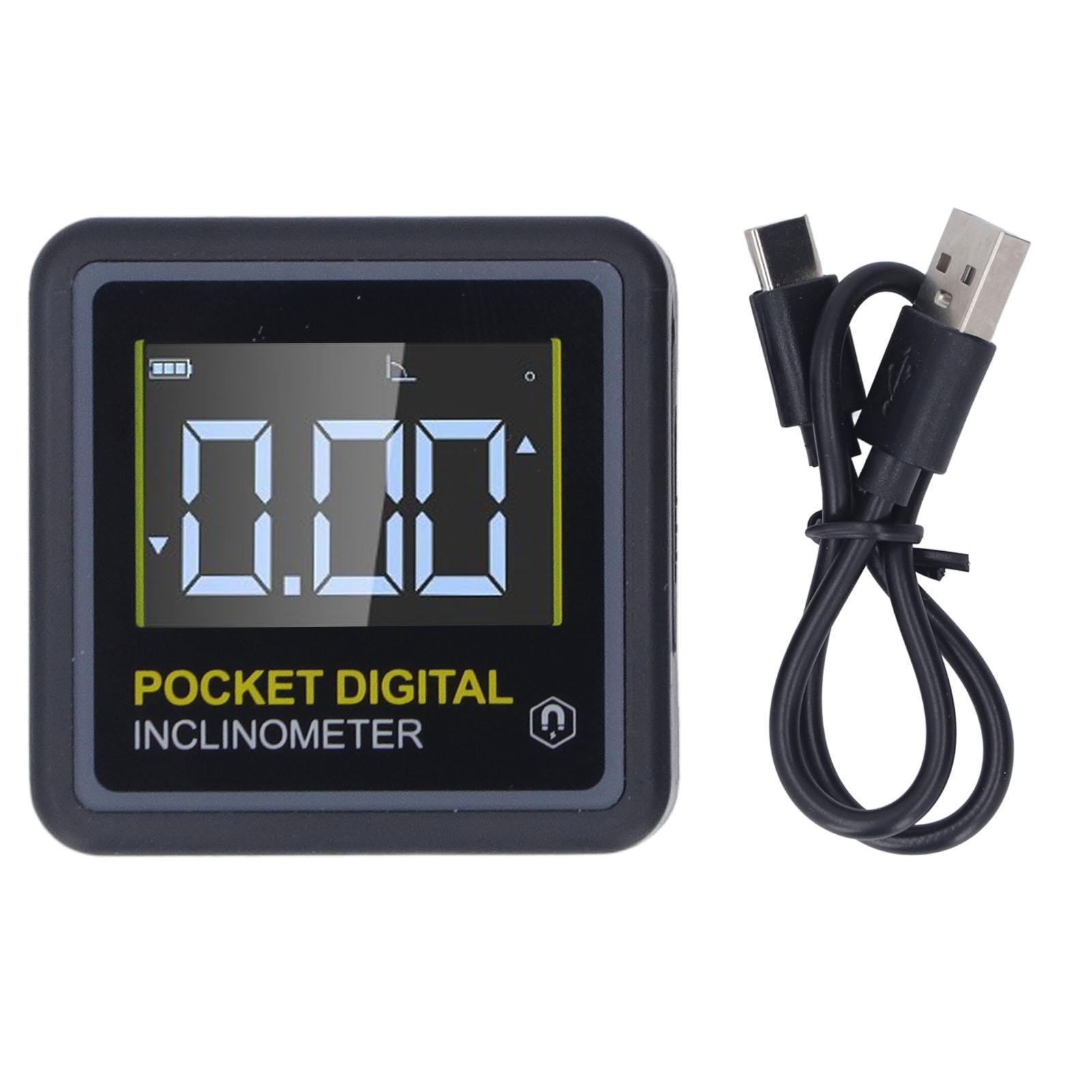 Digital Inclinometer Digital Inclinometer Protractor Magnetic Angle Finder Measuring Tool for Woodworking Home
