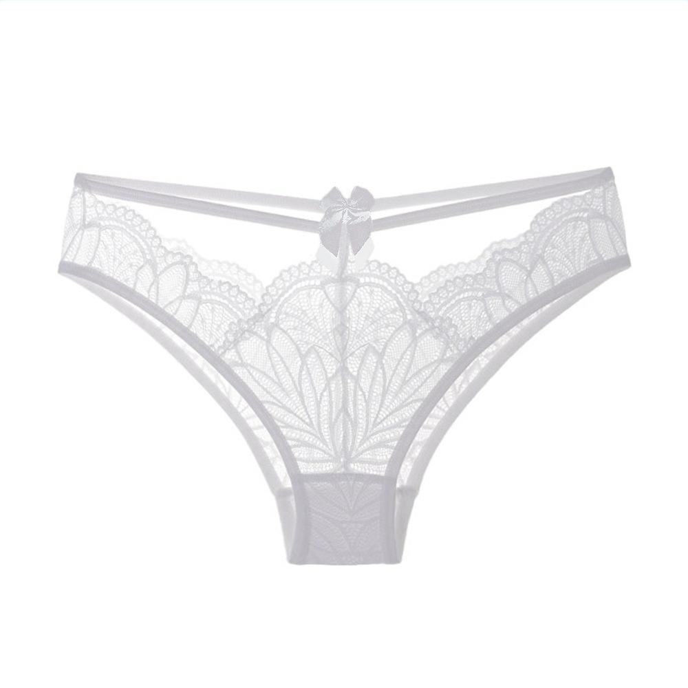 Sexy Panties Court Style Women Hollow Comfortable Briefs French Transparent Seduction Lace Panties