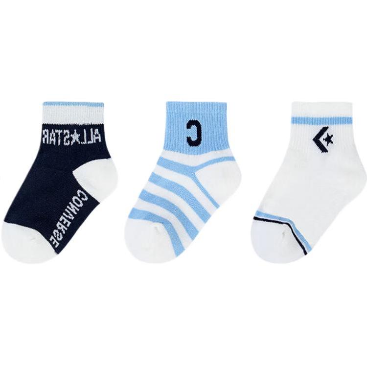 Носки Converse 3 пары Детские Возраст 3-7 лет CV2433017GS-001 7-9Y