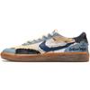 Heritage Canvas Slip Resistant Abrasion Resistant Low Top Skateboard Shoes Unisex Beige Blue Black CD5010-102(TeamF-)