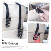 PartyKindom 2pcs Car Hooks, Seat Back Hooks, Trunk Umbrella Holder, Car Umbrella Storage Hook