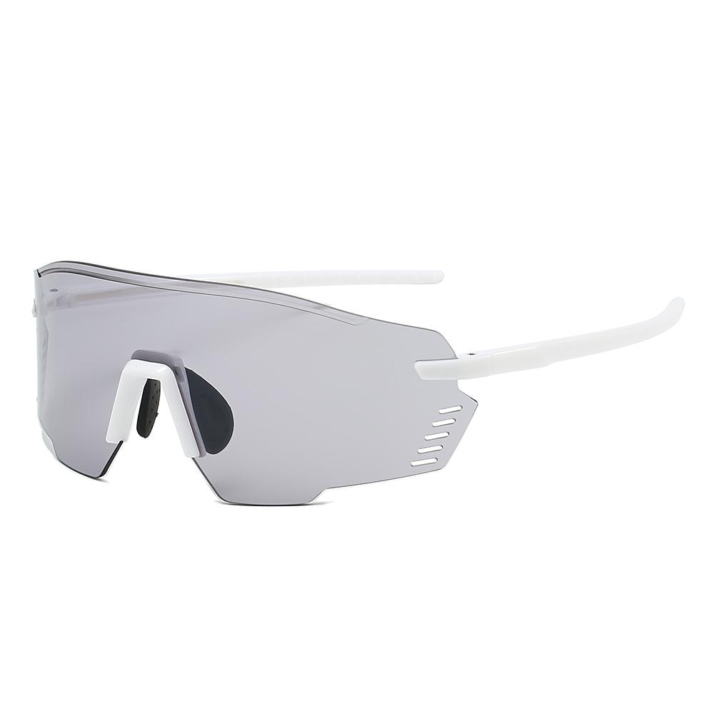 Rimless Oversized Sports Goggle Men  New in Wrapped Round Protective Cycling Sunglasses Women Outdoor Anti-UV Shades