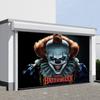 Halloween  Garage Door Background Celebration Atmosphere Party Photo Foreign Trade Garage Background