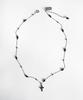 Merrymotive Black Cross Romantic Chain Necklace