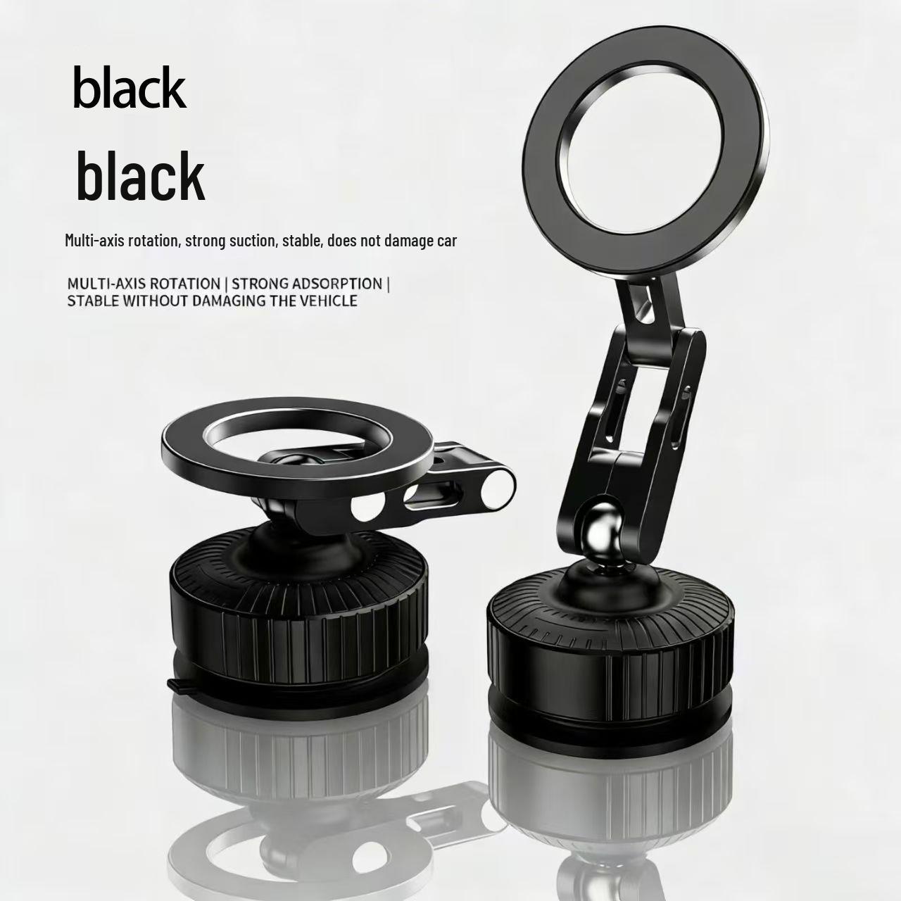 Magnetic Phone Holder with Vacuum Suction for Car Navigation