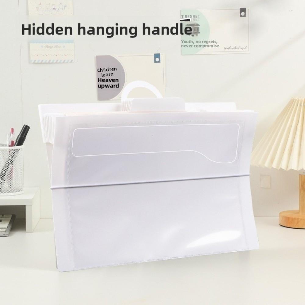 Großes Fassungsvermögen Hängemappen Wandmontiert Erweitbar Akkordeon-Taschen Magazin