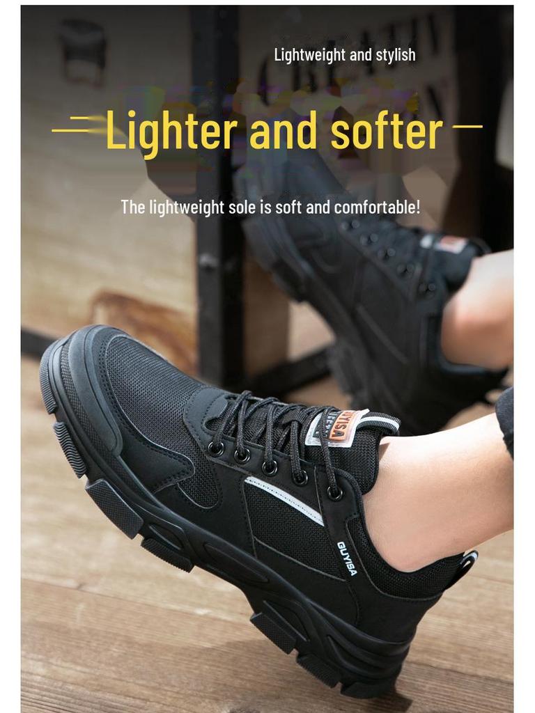 Sicherheitsschuhe für Herren: Langlebig, bruch- und durchstichfest, bequem, modisch, ideal für Baustellen