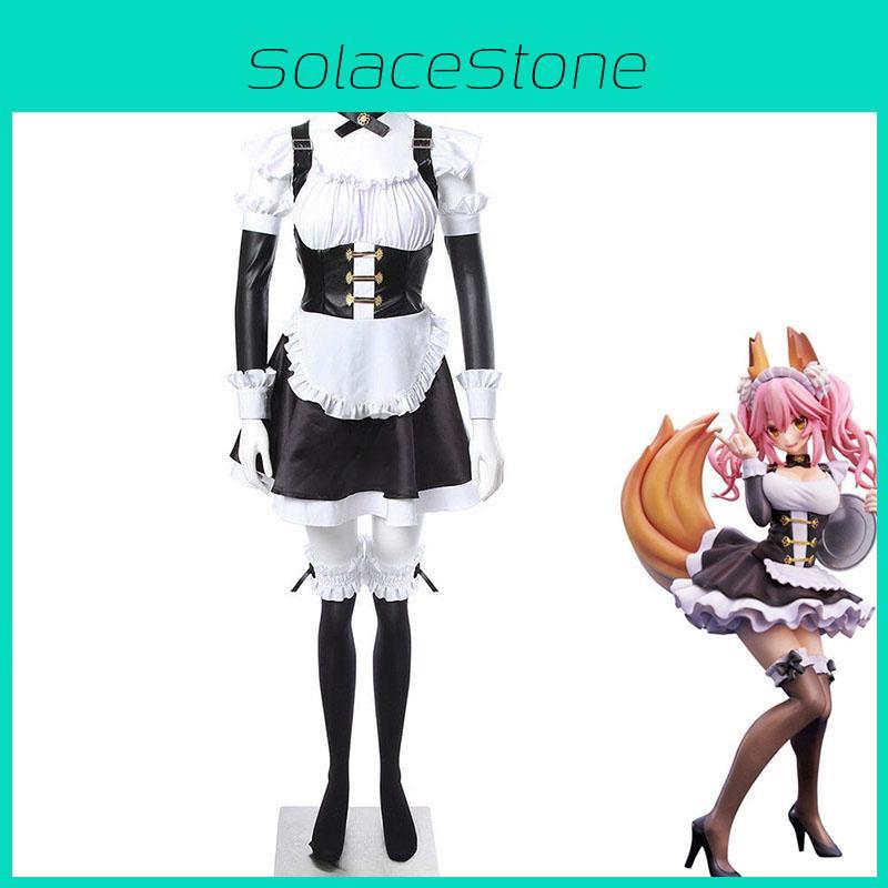 Exquisite Tamamo No Mae Fgo Cosplay Costume Maid Dress With Perfect Stitches