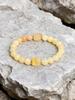 Natural Stone Citrine Braceet For Women Faceted Square Beads Chakra Healing Jewelry Brings Vigour Wealth Yellow Crystal Jewelry