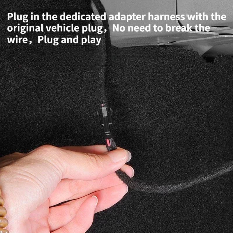 Tailgate Trunk Lights For Tesla Model 3/3+ Highland 2025 Rear Trunk Replacement LED Light Luggage White Tail Lamp Accessories