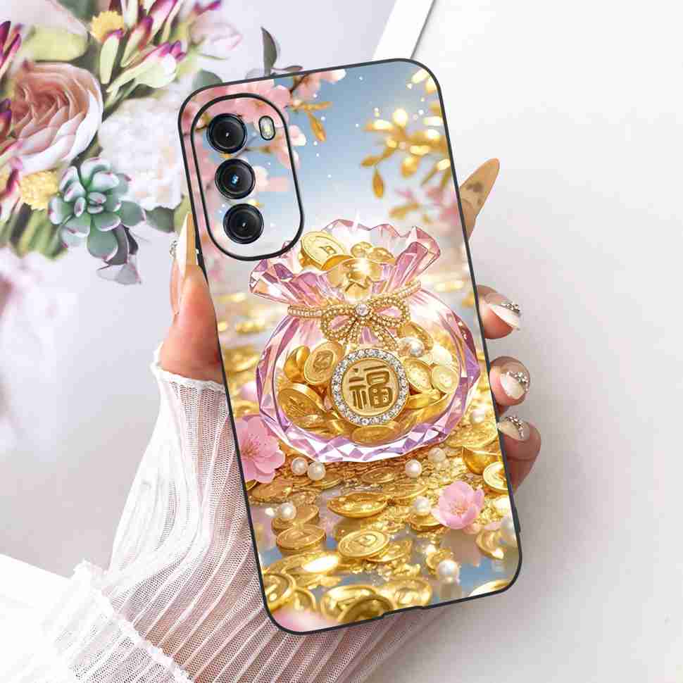 For Motorola Moto G 2022 Case XT2213 XT2213-3 Silicone TPU Black Cover For MOTO G 2022 6.5" New Colorful Butterfly Phone Cases