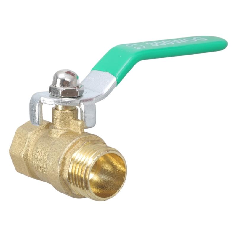Sturdy Brass Materials 3/4 Inch BSP DN20 Brass Round Valves Home Accessory for Plumbing and Irrigations Supplies