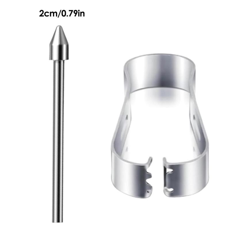 Luxe Metalen Stylus Punt voor Samsung S-Pen Galaxy Tab S10 Ultra S9 FE NOTE10 Vervangende Punt Drukgevoelige Penpunt