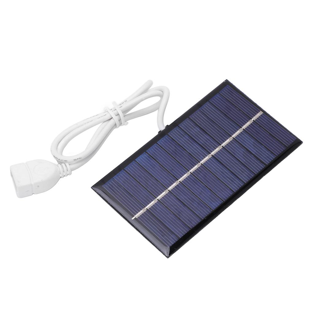 1W 6V Solar Charger Panel Portable DIY Solar Charger Board Solar Cell for Mobile Phone Home Lighting