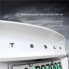 3D ABS Carbon Chrom Schwarz Logo Tesla Buchstaben Emblem Auto Heckklappe Buchstaben Für Tesla Modell 3 Y X S Zubehör