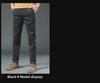 2025 Spring Men's Elastic Slim Fit Business Casual Pants