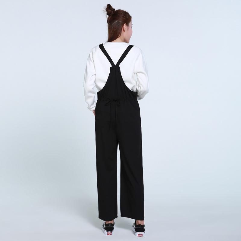 

Корейская мода, комбинезон для беременных, свободные брюки палаццо полной длины на осень XL