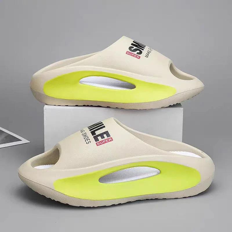 2024 New Summer Women's Men's Sports Shoes Slippers Soft EVA Hollow Unisex Sports Sandals Casual Beach Shoes Mens Shoes