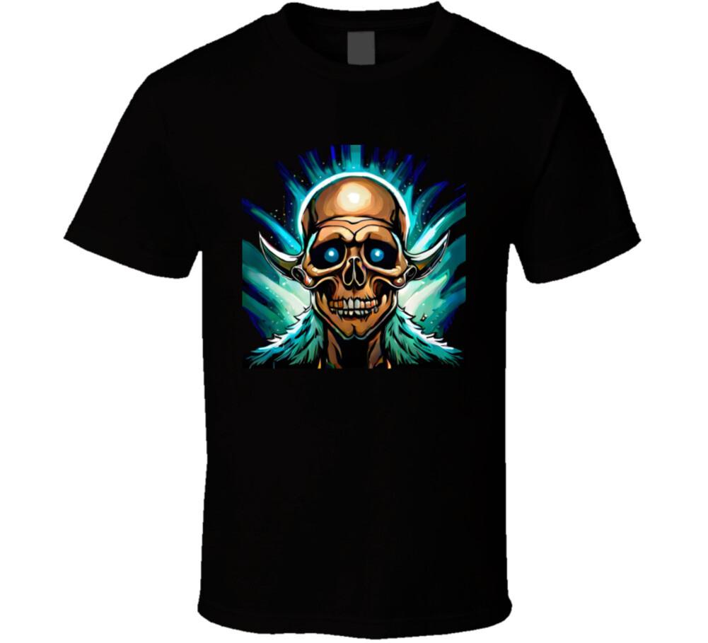 Skull Scary T Shirt S