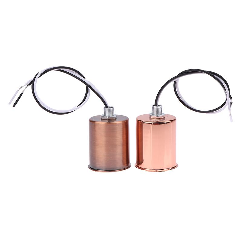 E27 Ceramic Screw Light Base Light Socket Round Led Filament Lamp Holder Indoor Led Lamp Part Easy To Install For Led Light